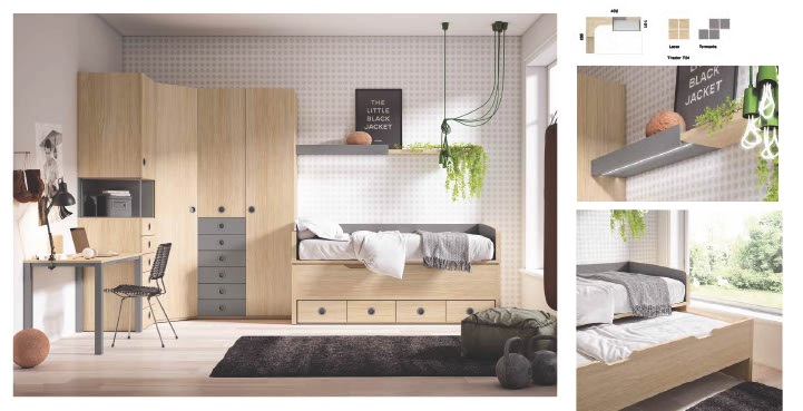 987-47 Dormitorio Modular